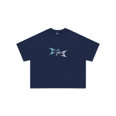 Mertra 3D Logo Tee (Navy)
