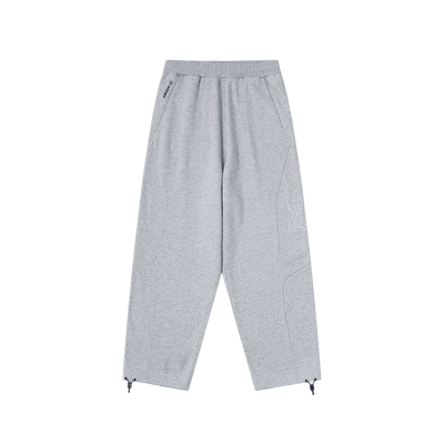 Mertra Split Panel Joggers (Grey)