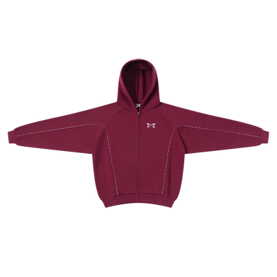 Mertra Piping Hood (Maroon)