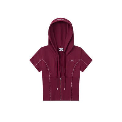 Mertra Women’s Piping Top (Maroon)