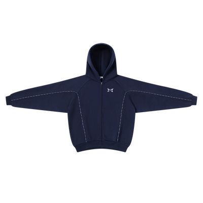 Mertra Piping Hood (Navy)