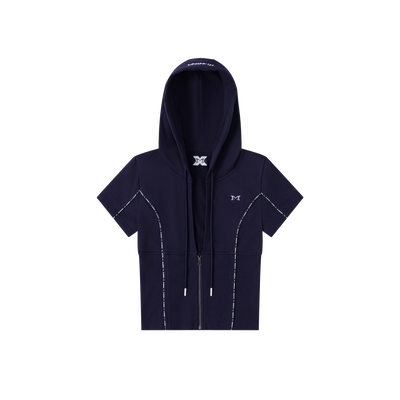 Mertra Women’s Piping Top (Navy)