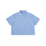 Mertra Plaid Shirt (Light Blue)