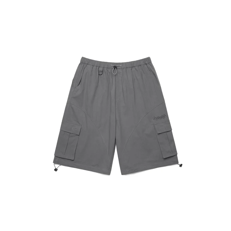 parachuteshors1.webp Mertra Baggy Shorts (Charcoal) - Image 1