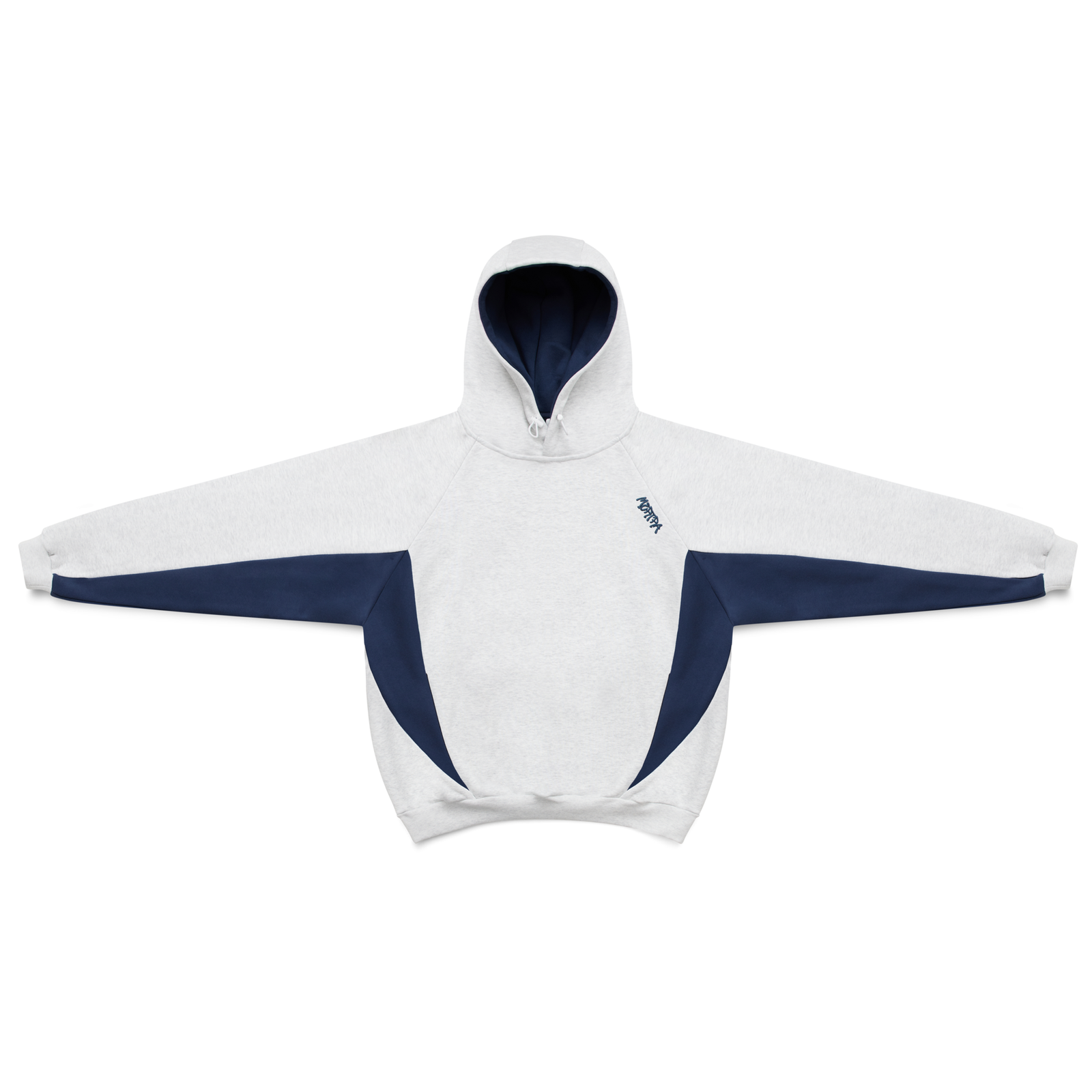 se4-1.png Mertra Bigstep Hood (Grey / Navy) - Image 1
