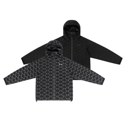 Mertra  Reflective Monogram Jacket (Black)